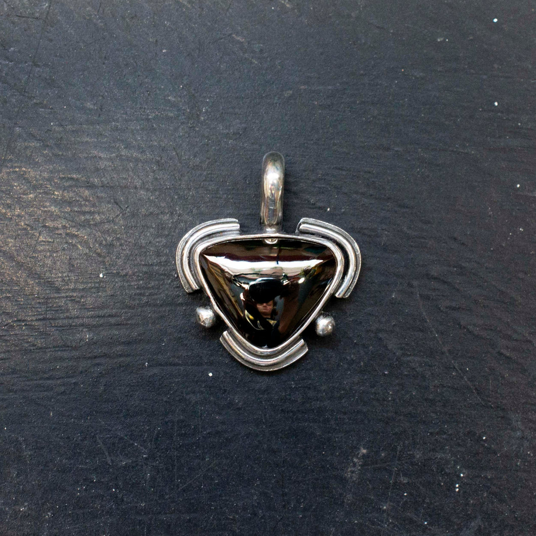 12: Hematite Pendant