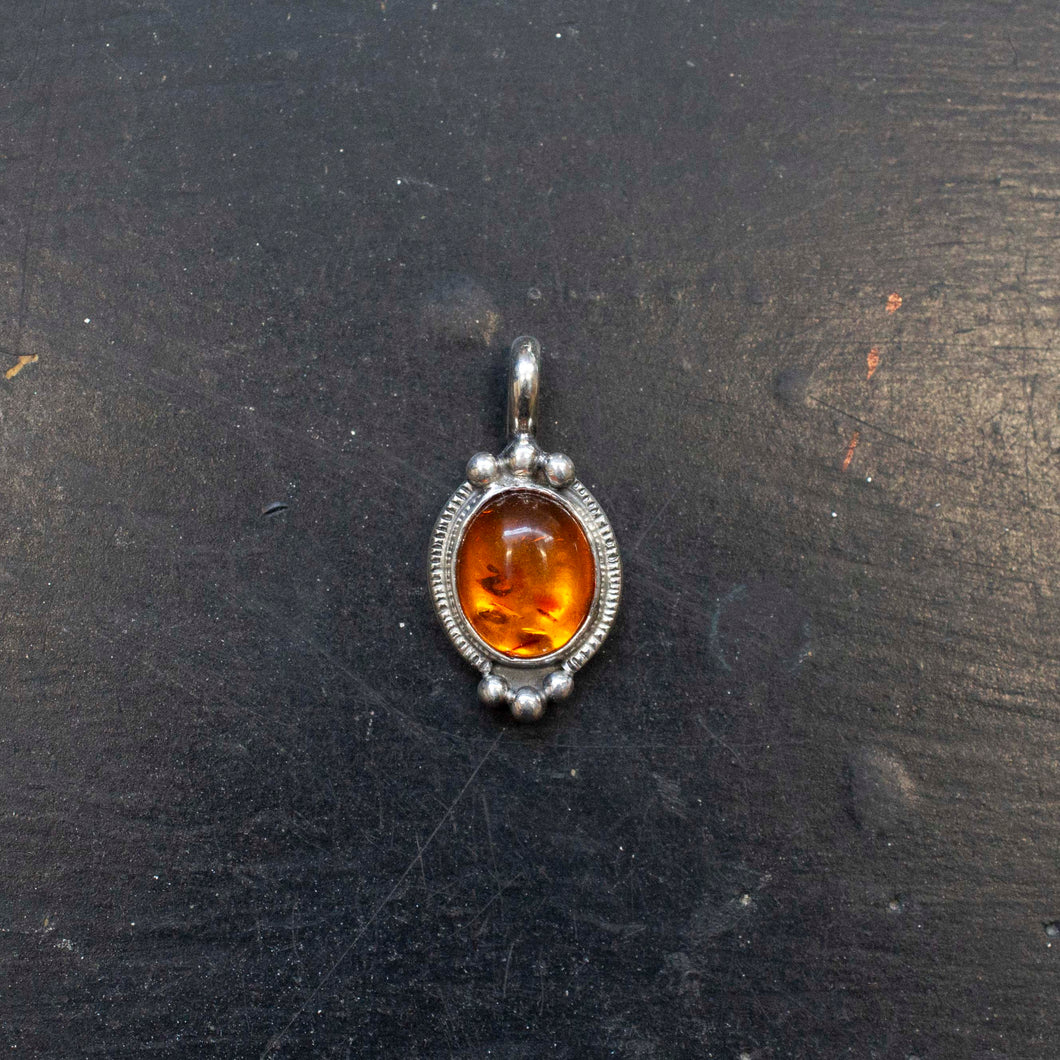 4: Amber Pendant