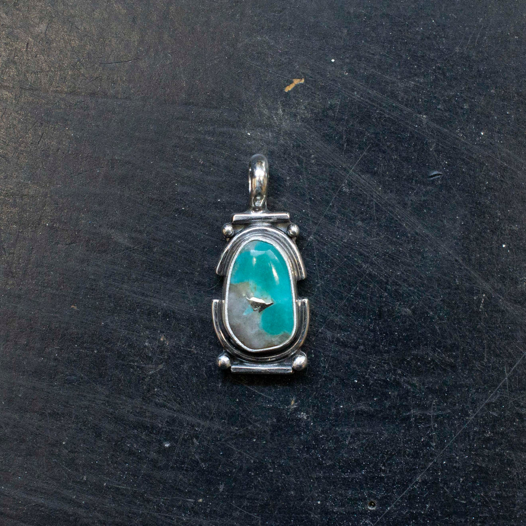 8: Turquoise Pendant #1