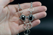 Load image into Gallery viewer, Artemis Necklace| .925 Silver| Hematite| Protection
