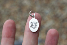 Load image into Gallery viewer, Engraved Bee Talisman Pendant
