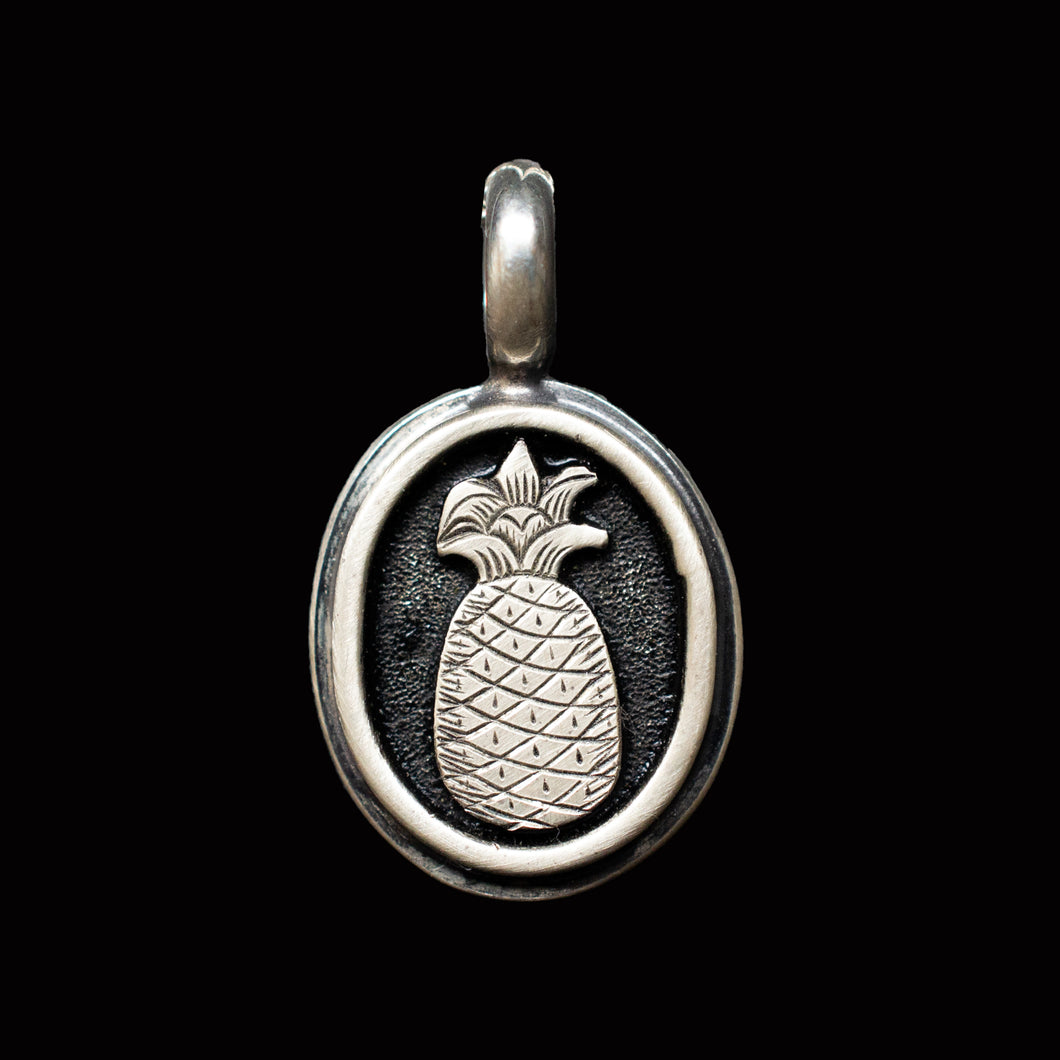 Pineapple Pendant| .925 Sterling Silver