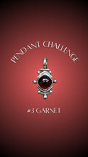 Load image into Gallery viewer, 3: Garnet Pendant
