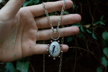 Load image into Gallery viewer, Hekate Necklace| .925 Silver| Jasper &amp; Hematite| Grounding
