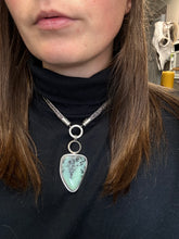Load image into Gallery viewer, Amazonite &amp; Etruscan Chain Necklace
