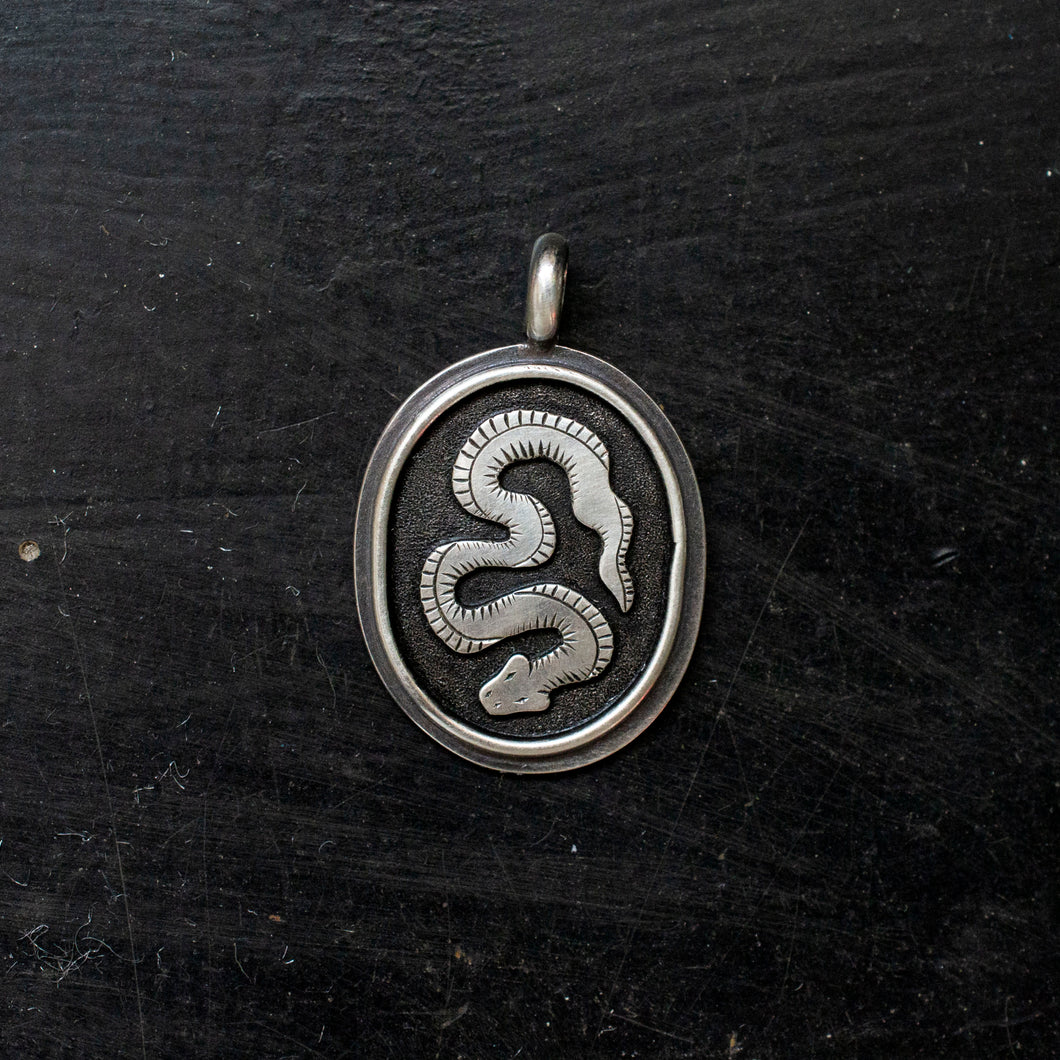 Large Snake Pendant| Ready To Ship | Symbols