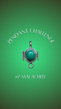 Load image into Gallery viewer, 7: Malachite Pendant
