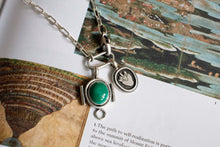 Load image into Gallery viewer, 7: Malachite Pendant
