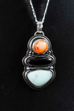 Load image into Gallery viewer, Rabbit Necklace| .925 silver| Various Gemstones
