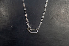 Load image into Gallery viewer, Carabiner Necklace| .925 Sterling Silver
