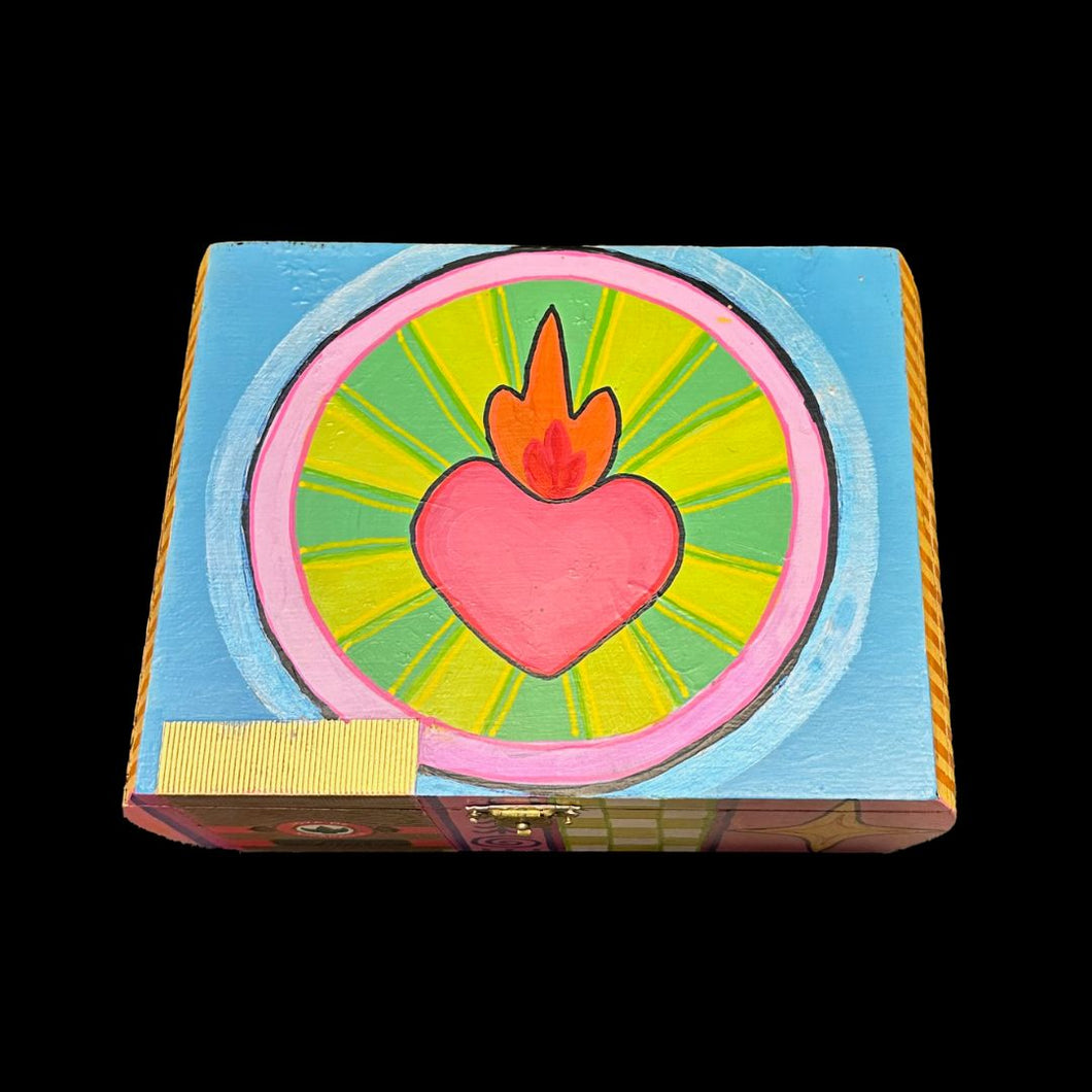 Painted Trinket Box