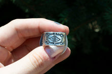 Load image into Gallery viewer, Crinoid Fossil Ring| .925 Sterling Silver| Size 8.5
