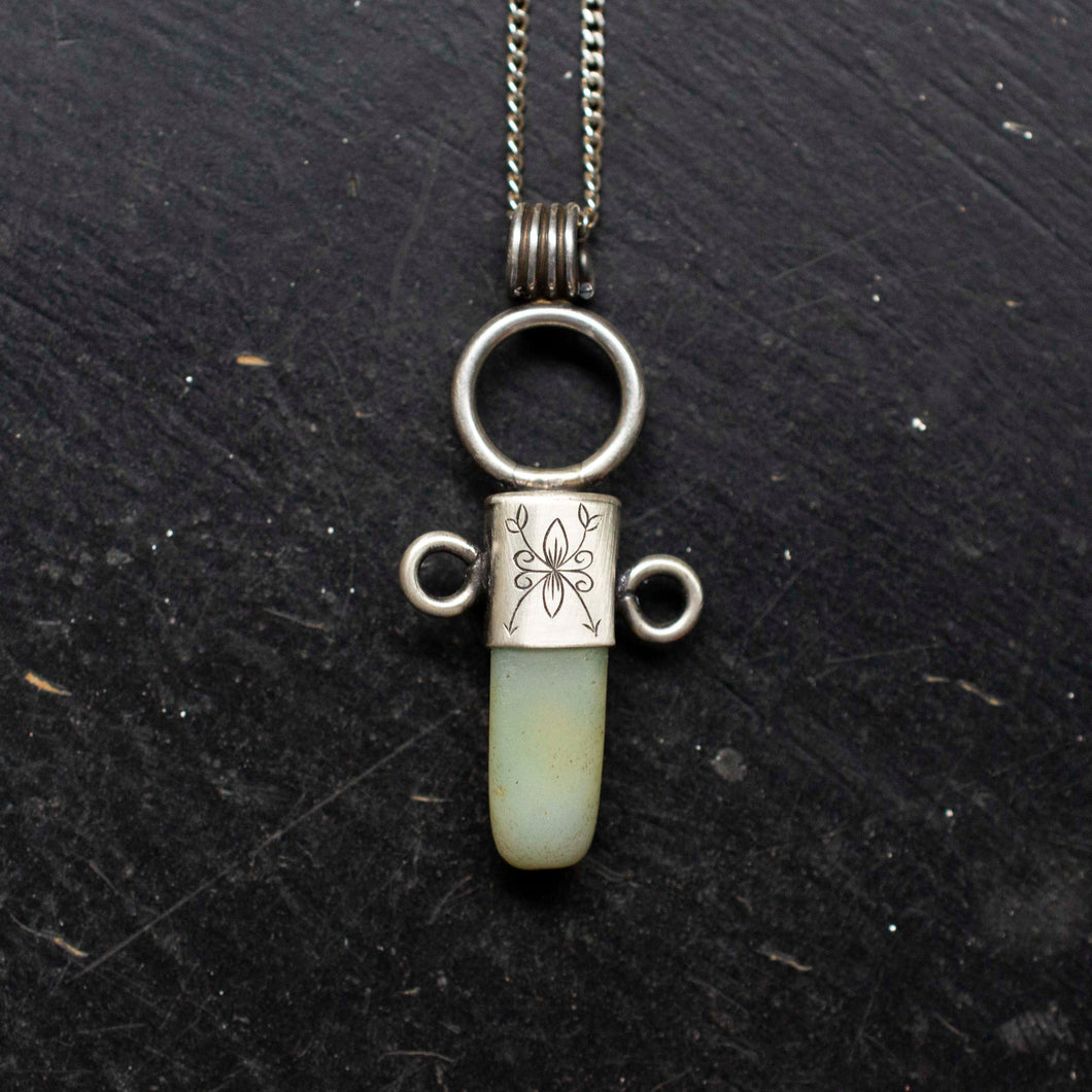 Amazonite Goddess Pendant