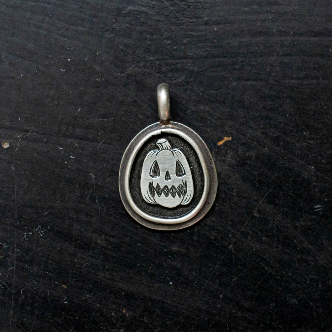 Jack O Lantern Pendant| Made To Order| Symbols