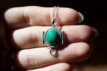 Load image into Gallery viewer, 7: Malachite Pendant
