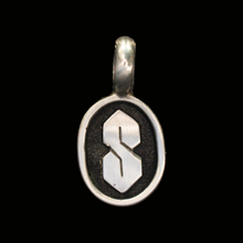 Load image into Gallery viewer, Super S | PENDANT | Sterling Silver
