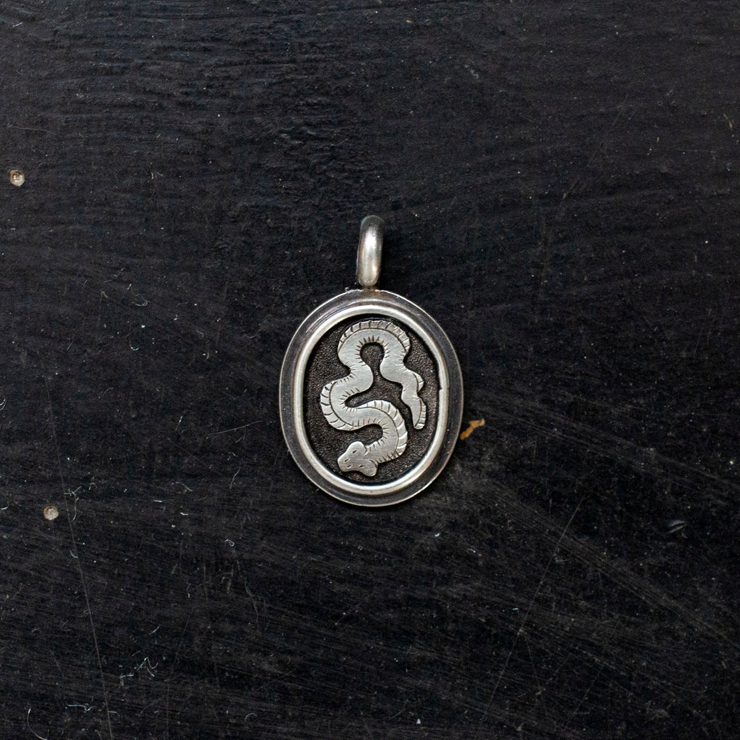 Small Snake Pendant | Made To Order | Symbols