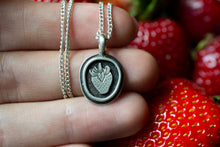 Load image into Gallery viewer, Strawberry Pendant | .925 Sterling Silver
