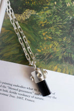 Load image into Gallery viewer, 15: Black Tourmaline &amp; Labradorite Pendant
