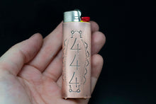 Load image into Gallery viewer, 444 Lighter Case| Angel Number Lighter Case| Copper BIC Lighter Case
