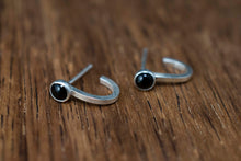 Load image into Gallery viewer, Gaia Studs| .925 Silver| Various Gems
